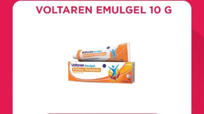 Voltaren Emulgel (Shopee/Halodoc Official Shop)