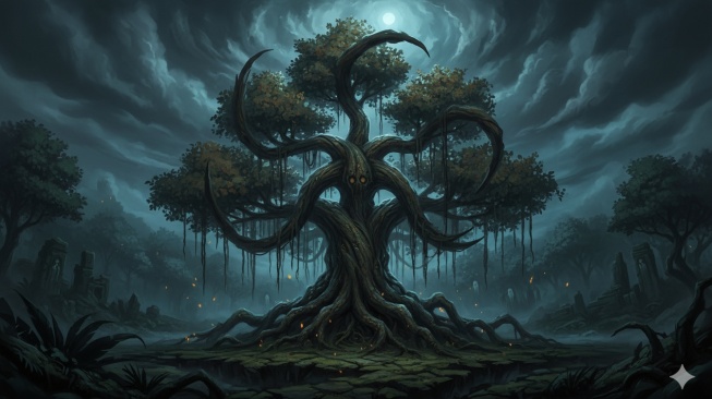 Hikayat Pohon Beringin di Depan Rumah