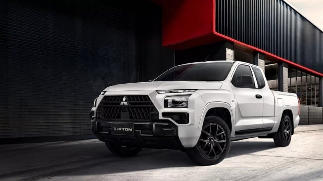 Mitsubishi Triton untuk Pasar Thailand Terima Penyegaran dengan Tampilan Lebih Agresif. (Foto: Ist)