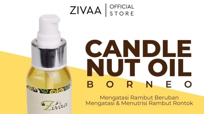Zivaa Candle Nut Oil Borneo (Shopee/ZIVAA Official Shop)