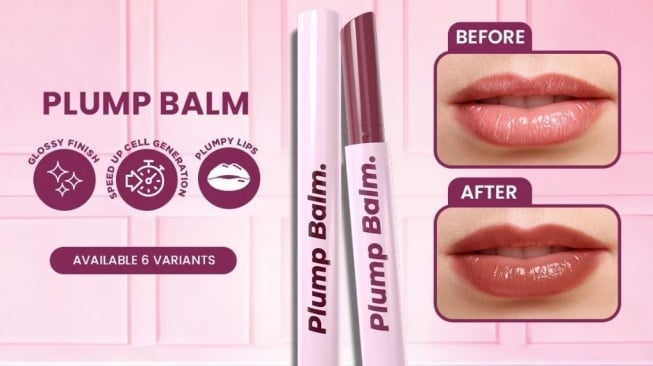 Pilihan tinted lip balm. (Shopee)