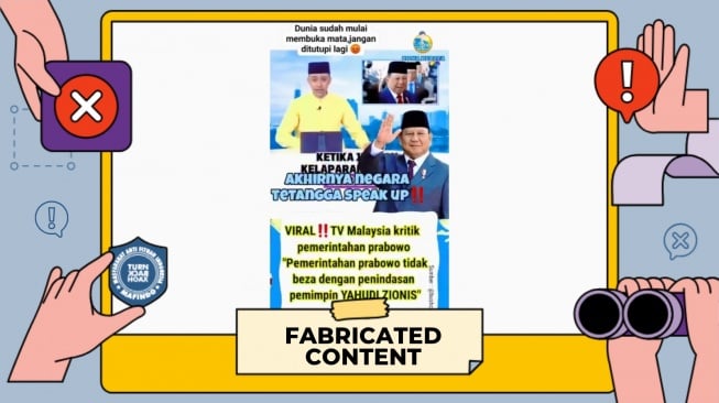 Cek Fakta pernyataan Pemerintah Malaysia terhadap Prabowo