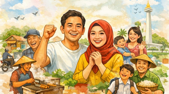 Kebahagiaan Rakyat Jangan Berhenti Jadi Simbol, Harus Diiringi Kesejahteraan Nyata