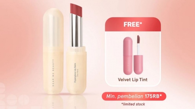 Pilihan tinted lip balm. (Shopee)