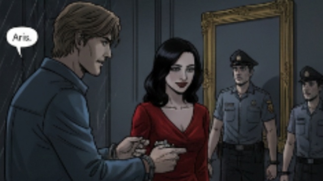 Sandi Tersembunyi di Balik Kanvas