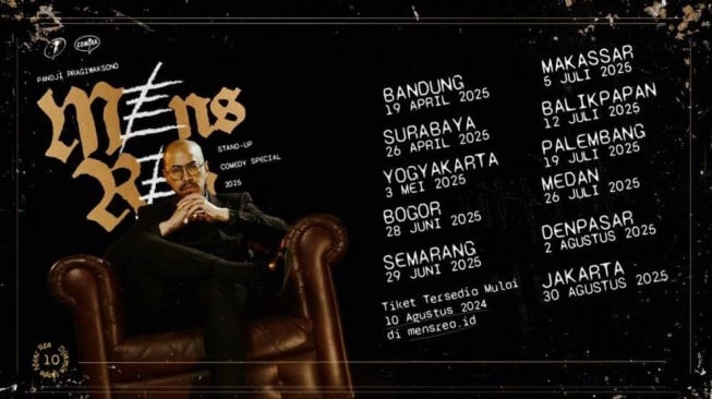 Mens Rea Pandji Pragiwaksono. (Instagram/comikaevent)