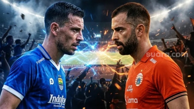 Persib vs Persija: Adu Nilai Pasar, Statistik, dan Rekam Jejak 10 Pertemuan Terakhir