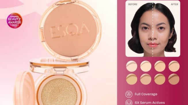 Pilihan Cushion untuk Usia 50-an. (Shopee)