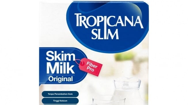 Tropicana Slim Skim Milk Fiber Pro (Shopee/Nutrimart)