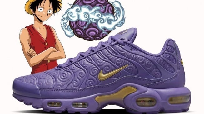 Nike TN Air Max Plus &ldquo;Monkey D. Luffy &ndash; Gomu Gomu&rdquo; (X/JustFreshKicks)