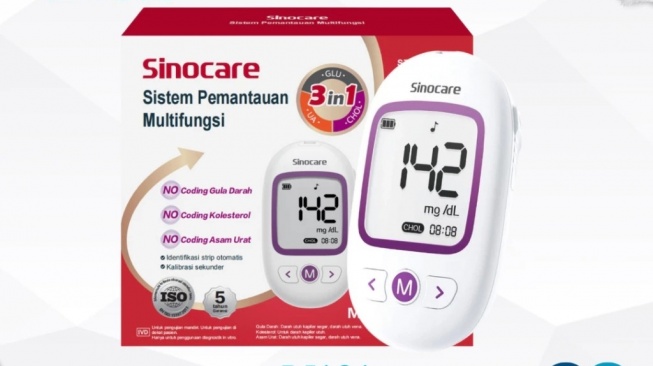 Sinocare M101 (Shopee/Sehati Healthcare)