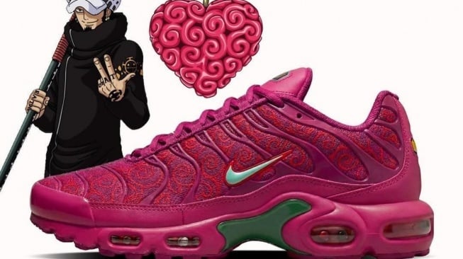 Nike TN Air Max Plus &ldquo;Trafalgar D. Law &ndash; Ope Ope&rdquo; (X/JustFreshKicks)