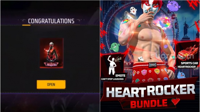 68 Kode Redeem FF Terbaru 9 Januari: Raih Bundle Nightmare dan Skin Heartrocker