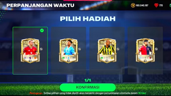 27 Kode Redeem FC Mobile Terbaru 9 Januari 2026, Gratis Pemain 111-115 dan Token Extra Time PL