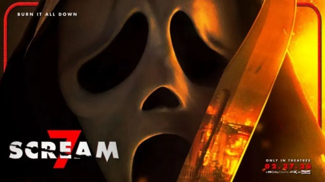 Rilis 27 Februari 2026, Scream 7: Teror Ghostface Keluarga Sydney Prescott