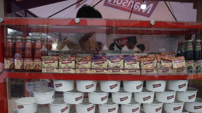 Gaet Anak Muda, Mahsuri Luncurkan Saus Sachet di Kerlap Kerlip Festival 2025. (Dok. Istimewa)