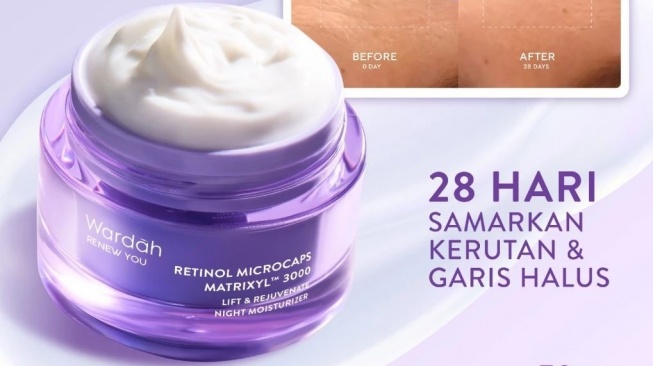 Krim Malam Anti Aging untuk Usia 50 Tahun ke Atas. (Shopee)