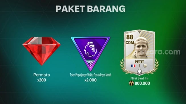 Hadiah FC Mobile. (ist)