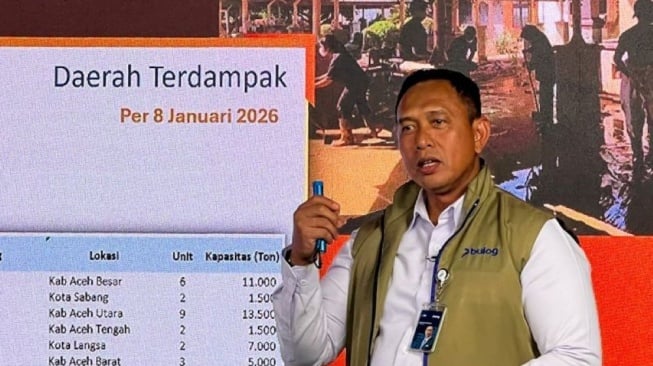 Direktur Utama Perum Bulog, Ahmad Rizal Ramdhani. [Antara] 