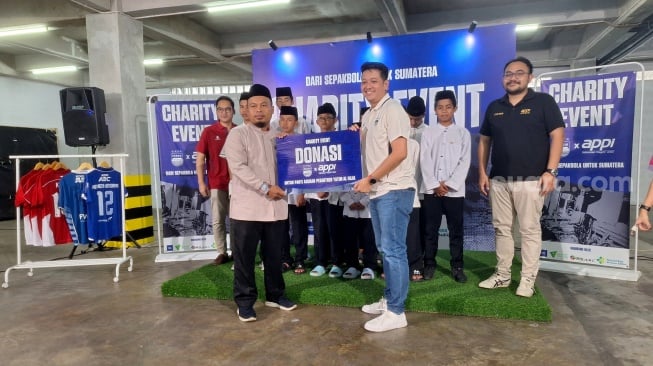 Persib Bandung dan APPI Gelar Charity "Dari Sepak bola untuk Sumatra"
