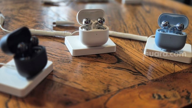 Peluncuran Huawei FreeClip 2 di Jakarta, Jumat (9/1/2026). [Suara.com/Dythia]