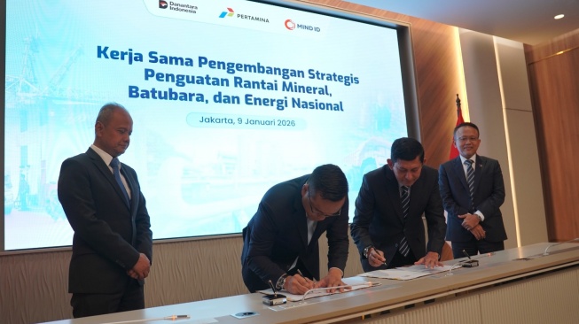 Kerja sama antara MIND ID dan Pertamina mencerminkan pendekatan terintegrasi dalam pembangunan sistem energi nasional (Dok: MIND ID)