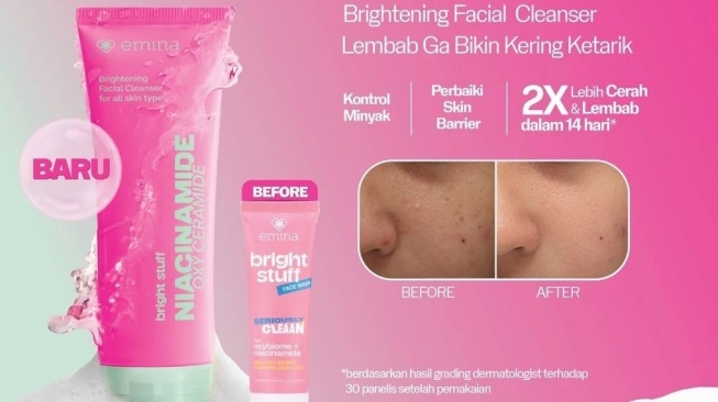 Pilihan Sabun Cuci Muka untuk Bantu Atasi Flek Hitam. (Shopee)