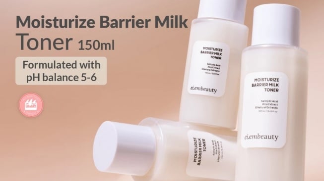 EIEM Beauty Moisturize Barrier Milk Toner (Shopee/EIEM BEAUTY Official Shop)