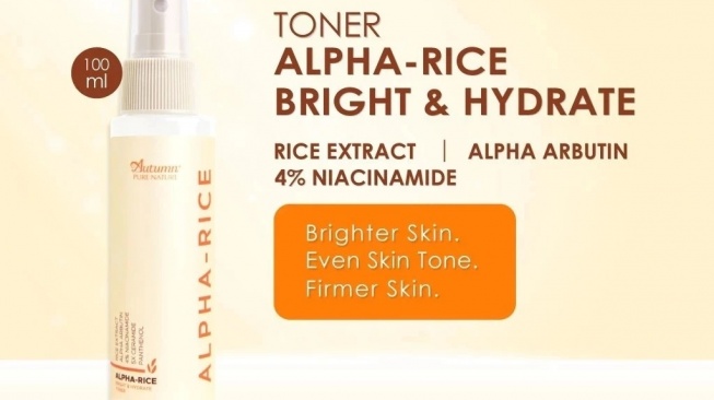 Autumn Pure Nature Toner Alpha Rice (Shopee/Kios Authorized Store Jambi)