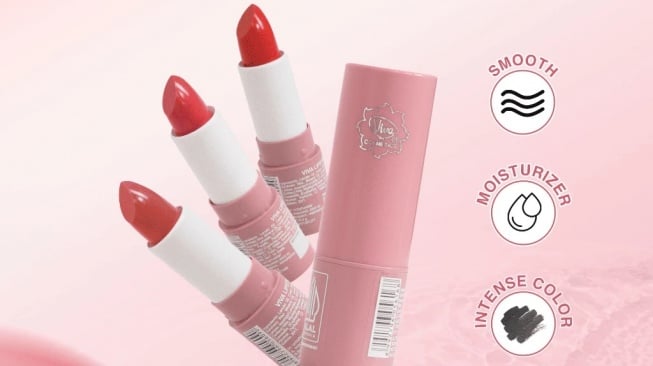 Viva Lipstick with Squalane & Mineral Oil (Shopee/Viva Cosmetics Authorized Store Surabaya)