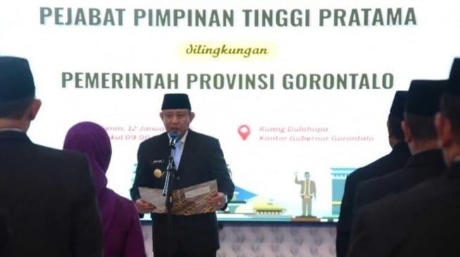 Gaji ASN Pemprov Gorontalo Macet, Gubernur Gusnar Ismail Sampaikan Permohonan Maaf