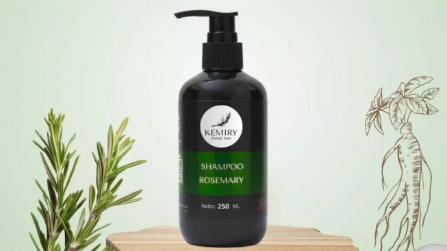 Kemiry Shampoo Ekstrak Rosemary (Shopee/Kemiry Organic Official Store)