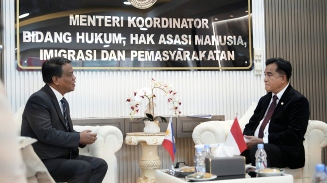 Bertemu Dubes Filipina, Yusril Jajaki Transfer Narapidana dan Bahas Status WNI Tanpa Dokumen