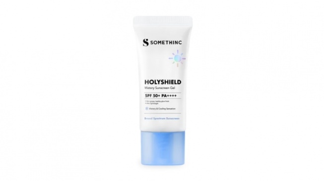 Somethinc Holyshield! UV Watery Sunscreen Gel SPF 50+ PA++++ (Shopee)