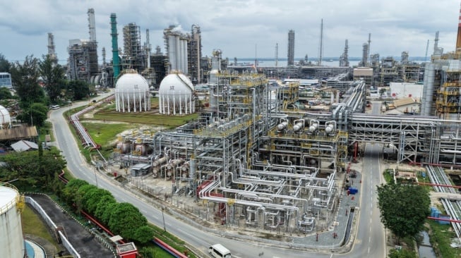 Kilang minyak atau RDMP Balikpapan milik PT Pertamina (Persero). [Dok Pertamina],