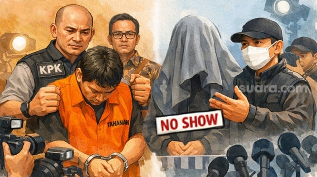 Mengapa KPK Tak Lagi Tampilkan Tersangka Korupsi?