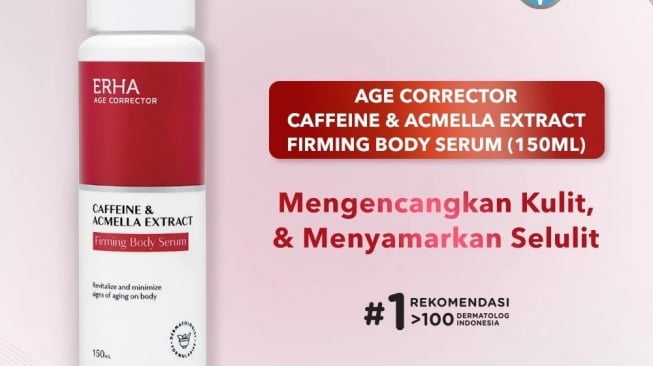 ERHA Age Corrector Caffeine & Acmella Extract Firming Body Serum (Shopee/ERHASTORE OFFICIAL)