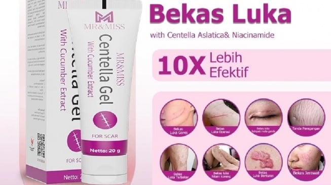 MR&MISS Centella Gel with Cucumber Extract (Shopee/MR&MISS Official Store)