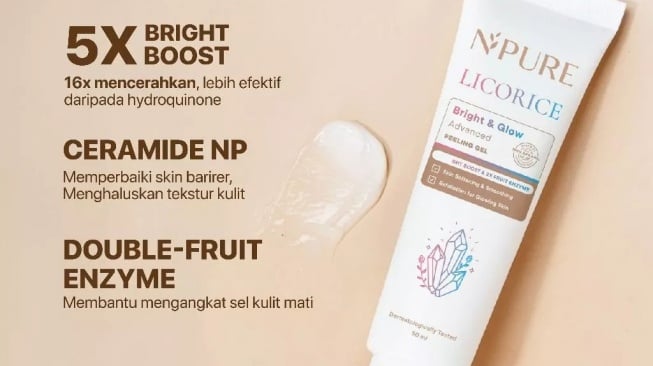 N'PURE Licorice Advanced Peeling Gel (Shopee/Npure Official Shop)