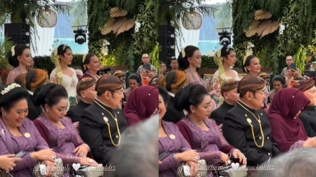 Kini Diakui, Mayangsari Duduk Bersama Keluarga Cendana di Nikahan Darma Mangkuluhur