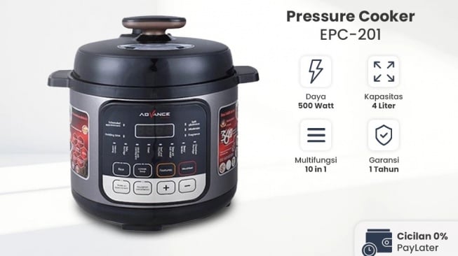 Advance Electric Pressure Cooker EPC-201 (Shopee/CS Official Store)