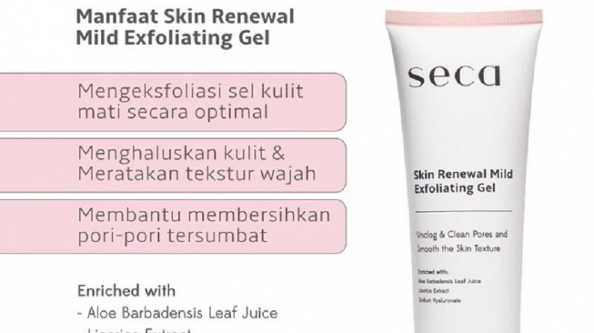 Seca Skin Renewal Mild Exfoliating Peeling Gel (Shopee/Aorganics)