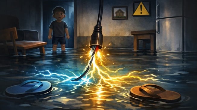 Bukan Sekadar Genangan, Listrik Jadi Pembunuh Senyap Saat Banjir Jakarta