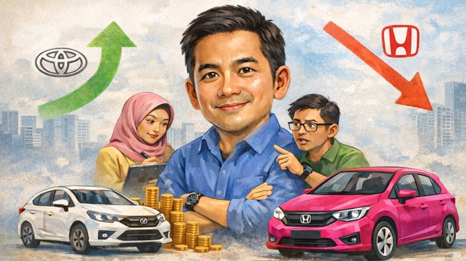 Penjualan Mobil 2025: Toyota Kokoh di Puncak, Honda Semakin Tertinggal