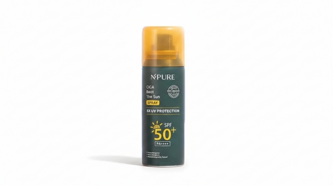 NPURE Cica Beat The Sun Spray Healthy Glow & SPF Protection SPF 50+ PA++++