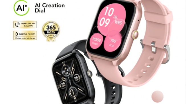 oraimo Watch 5 Lite Smartwatch (Shopee)