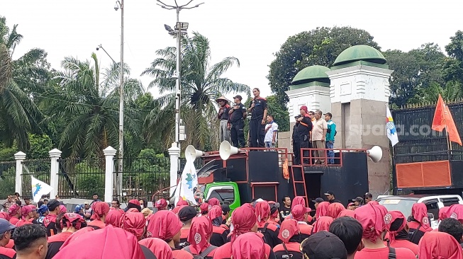 Buruh Kecewa, Agenda Audiensi di DPR Batal karena Anggota Dewan Sudah Pulang