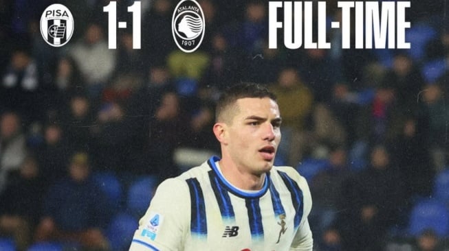 Drama Gol Telat Nikola Krstovic dan Rafiu Durosinmi Warnai Imbang Atalanta vs Tim Zona Degradasi