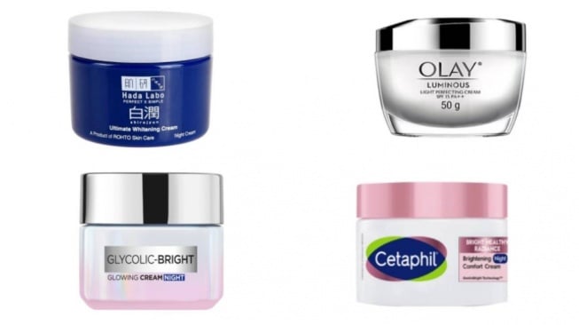 7 Rekomendasi Krim Malam Untuk Hilangkan Flek Hitam Usia 40 Tahun ke Atas