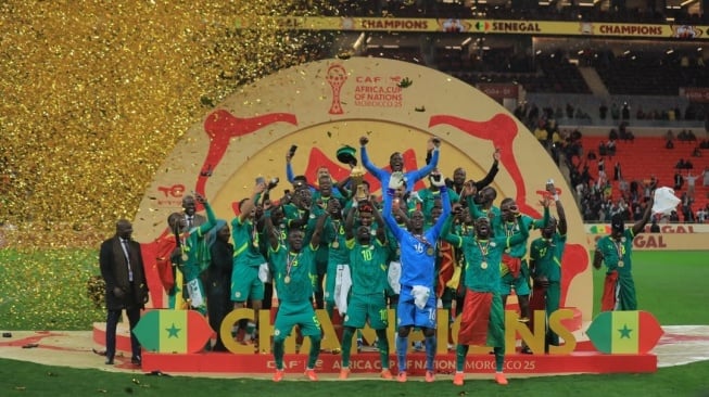 Senegal Juarai Piala Afrika 2025 usai Bungkam Maroko, Trofi Bersejarah Kedua